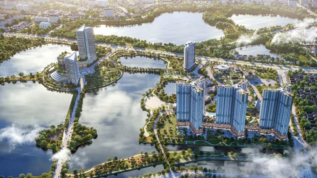 Phối cảnh Gamuda Central Park tại Yên Sở