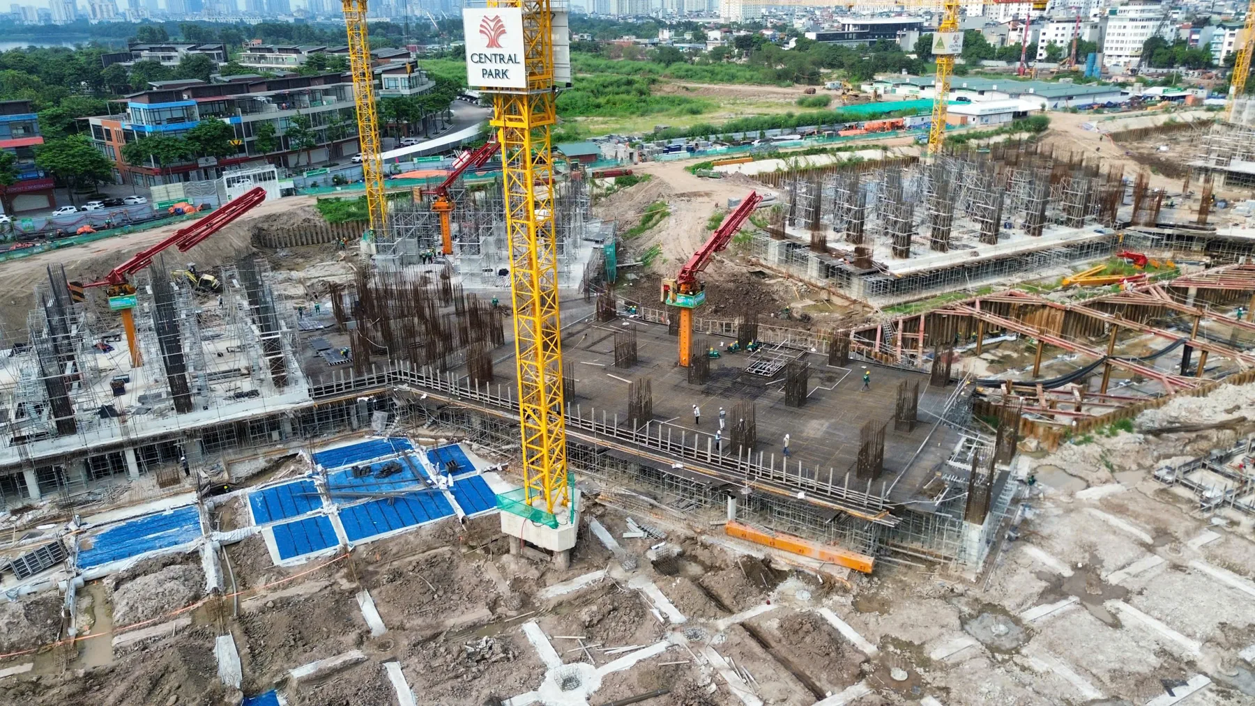 Góc nhìn khác tại công trường HH2 Gamuda ngày 23 tháng 9 năm 2026